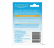 Back view of Dermal Therapy lip balm packaging with directions, ingredients, and barcode